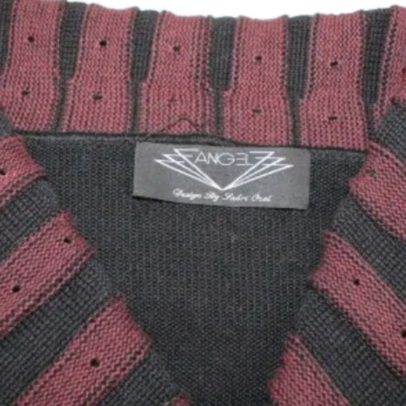 ANGEL DESIGN BY SABRI OZEL SHAWL COLLAR CARDIGAN SWEATER JACKET SMAL EUC - Picture 5 of 15